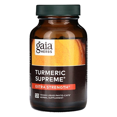 کپسول کورکومین گایا هربز Turmeric Supreme Gaia Herbs
