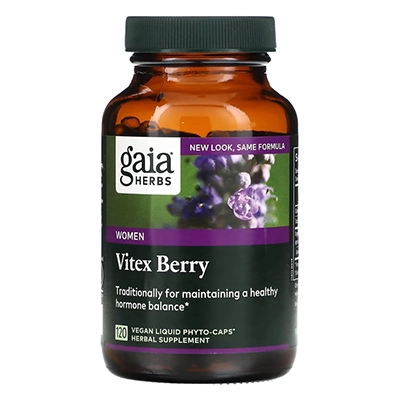 کپسول گیاهی حمایت از سلامت هورمونی بانوان گایا هربز Vitex Berry Gaia Herbs