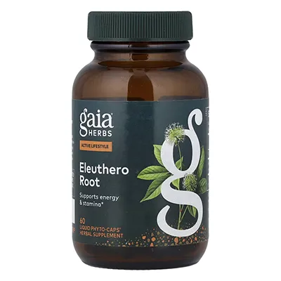 قرص ریشه الوترئو گایا هربز Eleuthero Root Gaia Herbs