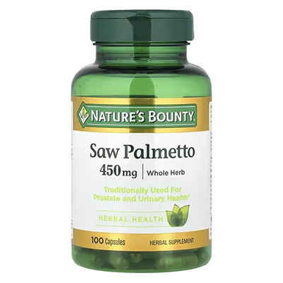 عصاره نخل اره‌ای ساوپالمتو نیچرزبونتی Saw Palmetto Nature's Bounty
