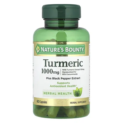 زردچوبه و فلفل سیاه نیچرزبونتیNature's Bounty
