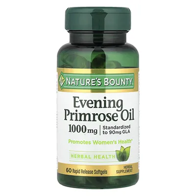 قرص روغن گل مغربی نیچرزبونتی Evening Primrose Oil Nature's Bounty