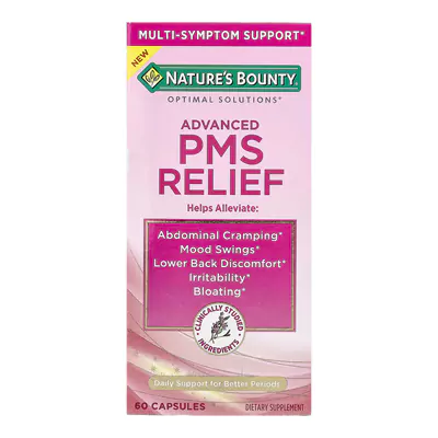 مکمل Optimal Solutions, Advanced PMS Relief از برند Nature's Bounty