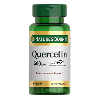 قرص کوئرستین نیچرزبونتی اصل Quercetin With Ester-C Nature's Bounty