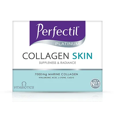 مکمل Perfectil Platinum Collagen Skin Drink از برند Vitabiotics