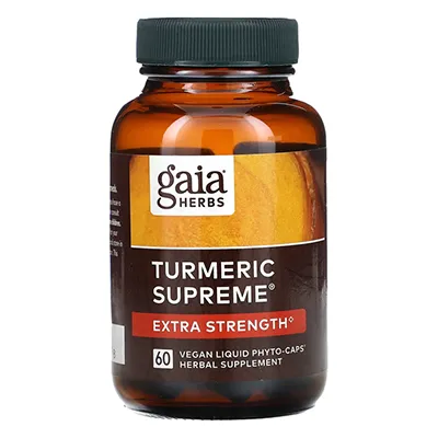 مکمل Turmeric Supreme از برند Gaia Herbs