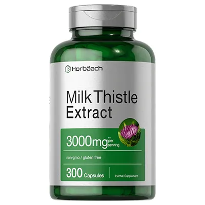 مکمل Milk Thistle Extract 3000mg از برند Horbaach