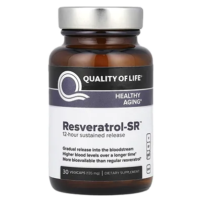 مکمل Resveratrol-SR از برند Quality of Life