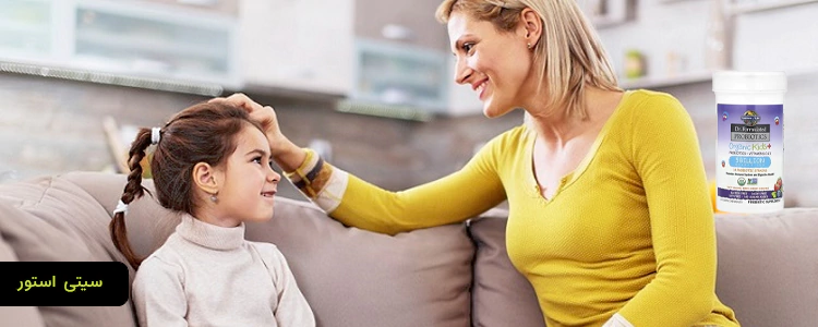‌مکمل پروبیوتیک‌های ارگانیک کودکان + ویتامین‌های C و D