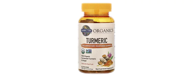 مکمل Organics, Turmeric Gummies از برند Garden of Life