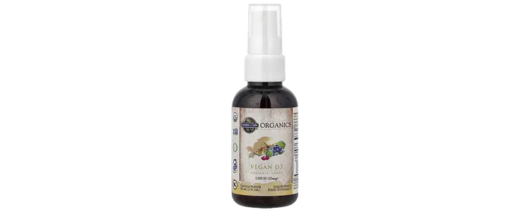 مکمل Vegan D3 Organic Spray, Vanilla از برند Garden of Life