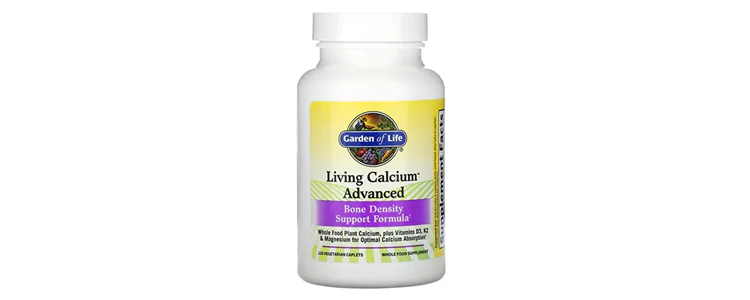 مکمل Living Calcium Advanced از برند Garden of Life