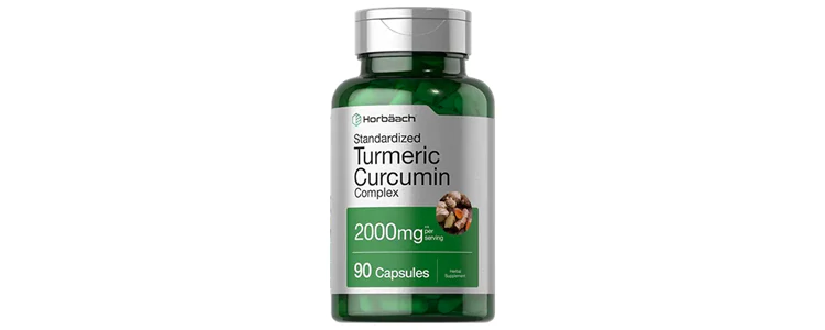 مکمل Turmeric Curcumin with Bioperine 2000mg از برند Horbaach