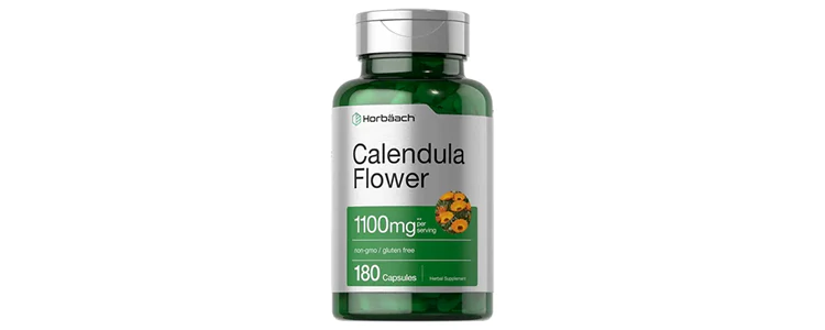 مکمل گل همیشه‌بهار (Calendula Flower) 1100mg از برند Horbaach