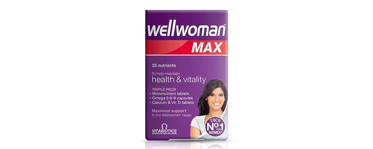 مکمل Wellwoman Max از برند Vitabiotics