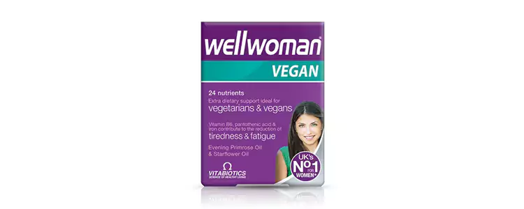 مکمل Wellwoman Vegan از برند Vitabiotics