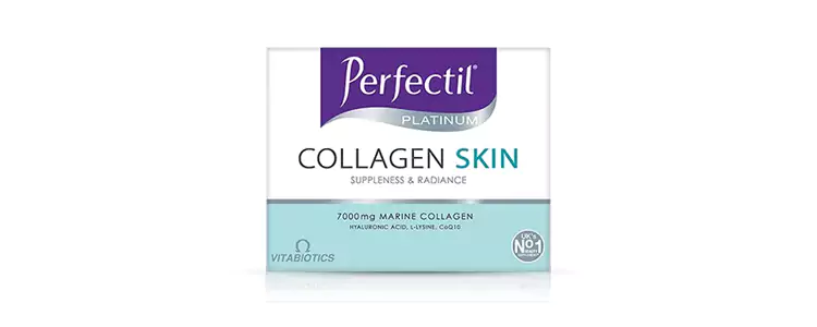 مکمل Perfectil Platinum Collagen Skin Drink از برند Vitabiotics
