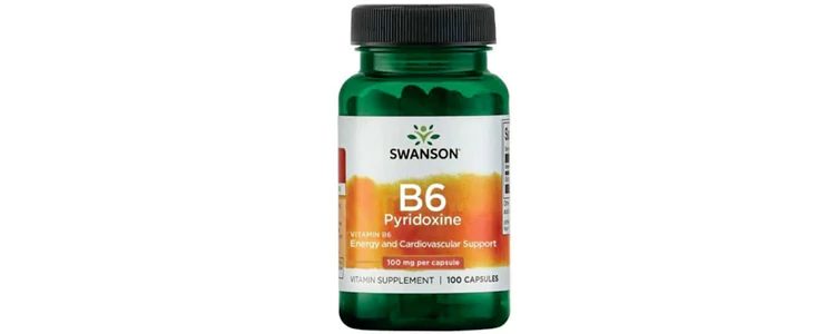 مکمل ویتامین B6 Pyridoxine از برند Swanson
