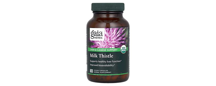 مکمل Milk Thistle از برند Gaia Herbs