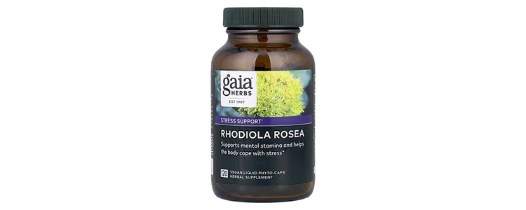 مکمل Rhodiola Rosea از برند Gaia Herbs