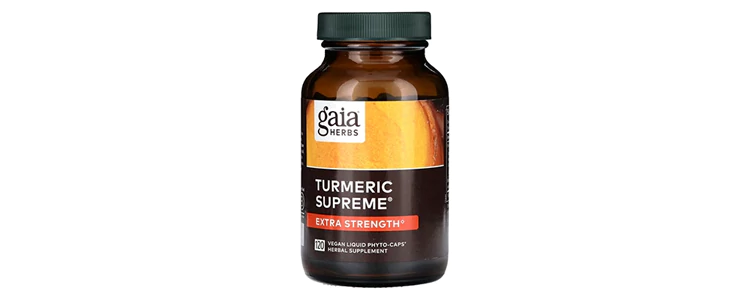 مکمل Turmeric Supreme از برند Gaia Herbs