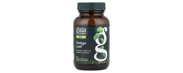 مکمل Ginkgo Leaf از برند Gaia Herbs