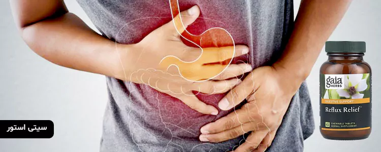 مکمل Reflux Relief از برند Gaia Herbs