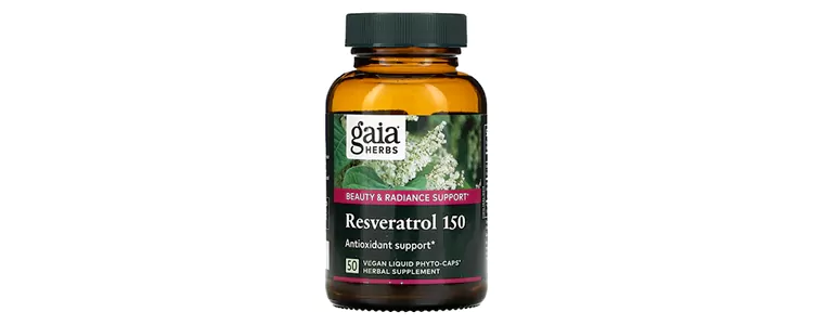 مکمل Resveratrol 150 از برند Gaia Herbs