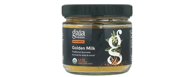 مکمل Golden Milk از برند Gaia Herbs