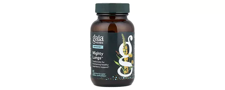 مکمل Mighty Lungs از برند Gaia Herbs