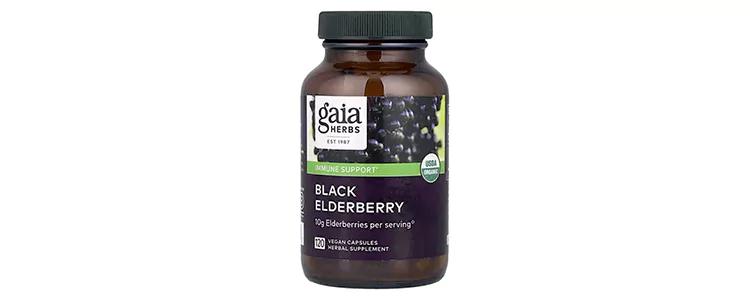 مکمل Black Elderberry از برند Gaia Herbs
