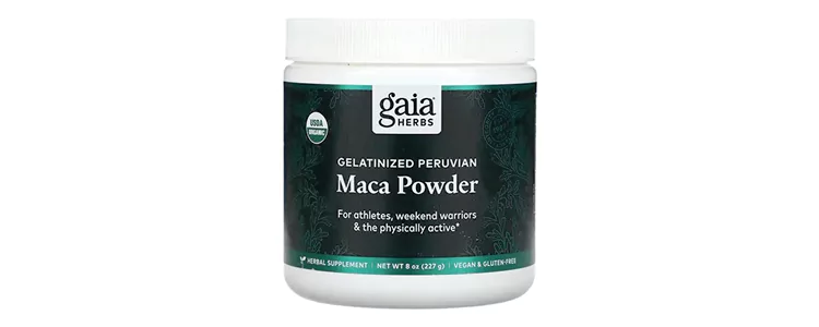 مکمل پودر ماکا از برند Gaia Herbs