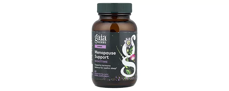 مکمل Women, Menopause Support, Nighttime از برند Gaia Herbs