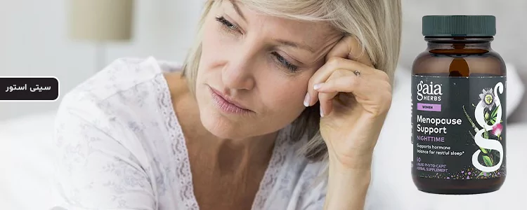 مکمل Women, Menopause Support, Nighttime از برند Gaia Herbs