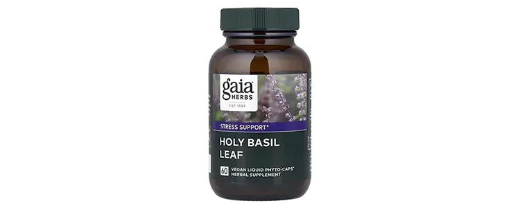 مکمل Holy Basil Leaf از برند Gaia Herbs