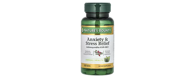 مکمل Anxiety Stress Relief از برند Nature's Bounty