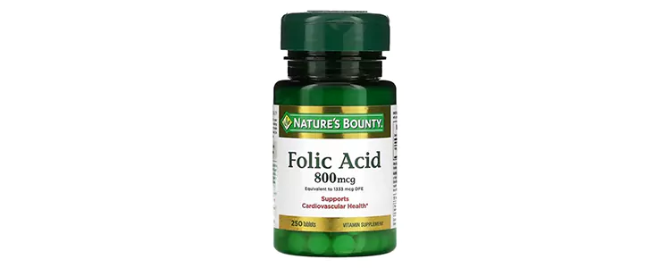 مکمل Folic Acid از برند Nature's Bounty