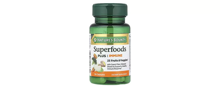 مکمل Superfoods Plus Immune از برند Nature's Bounty
