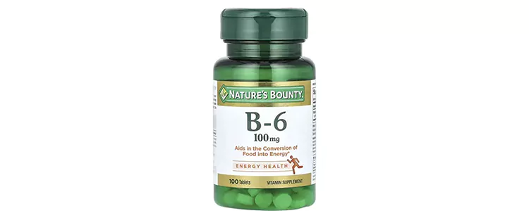 مکمل ویتامین B-6 از برند Nature's Bounty