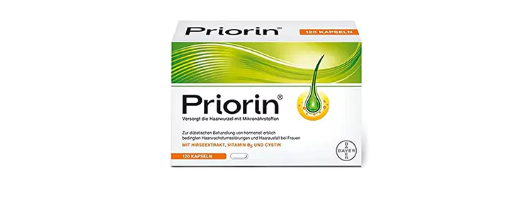 مکمل ویتامین‌های ضد ریزش مو پریورین از برند Bayer