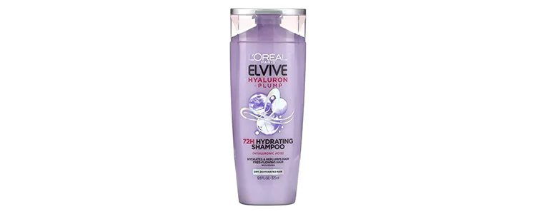 شامپو Elvive, Hyaluron + Plump, 72H Hydrating Shampoo از برند L'Oréal