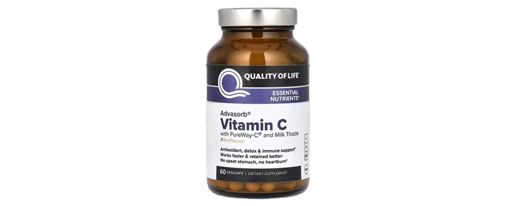 مکمل Advasorb، ویتامین C از برند Quality of Life