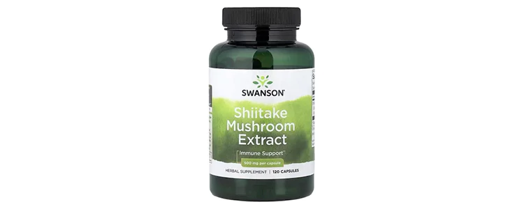 مکمل Shiitake Mushroom Extract از برند Swanson